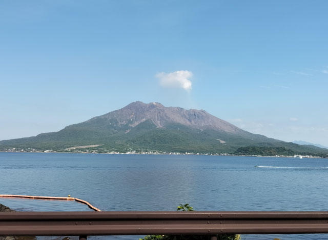 鹿児島のシンボル「桜島」へ