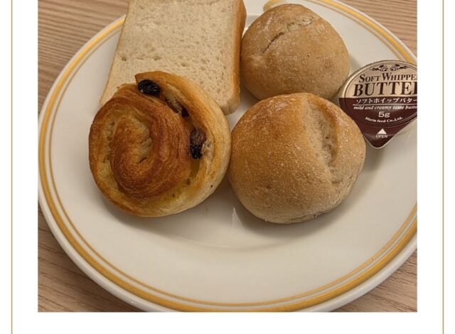 朝食ビュッフェ～4種のパン