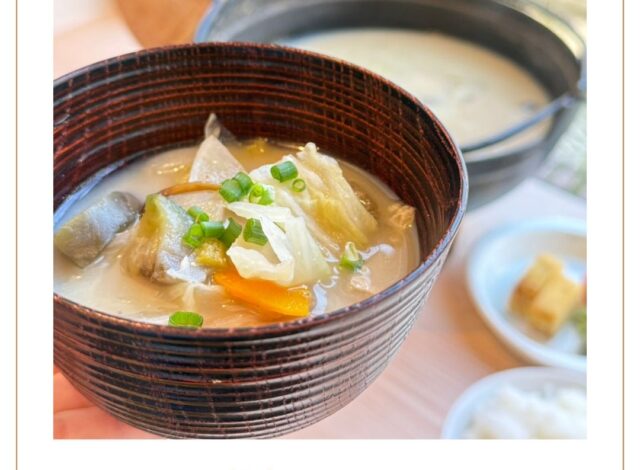 朝食ビュッフェ～鉄鍋みそ汁