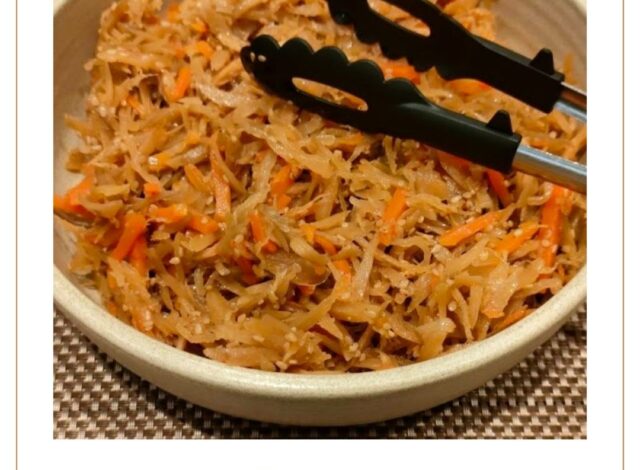 朝食ビュッフェ～自家製きんぴら牛蒡～